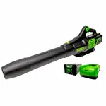 Greenworks 80V Axial Blower, 2.0 AH Battery and Rapid Charger - Greenworks Pro