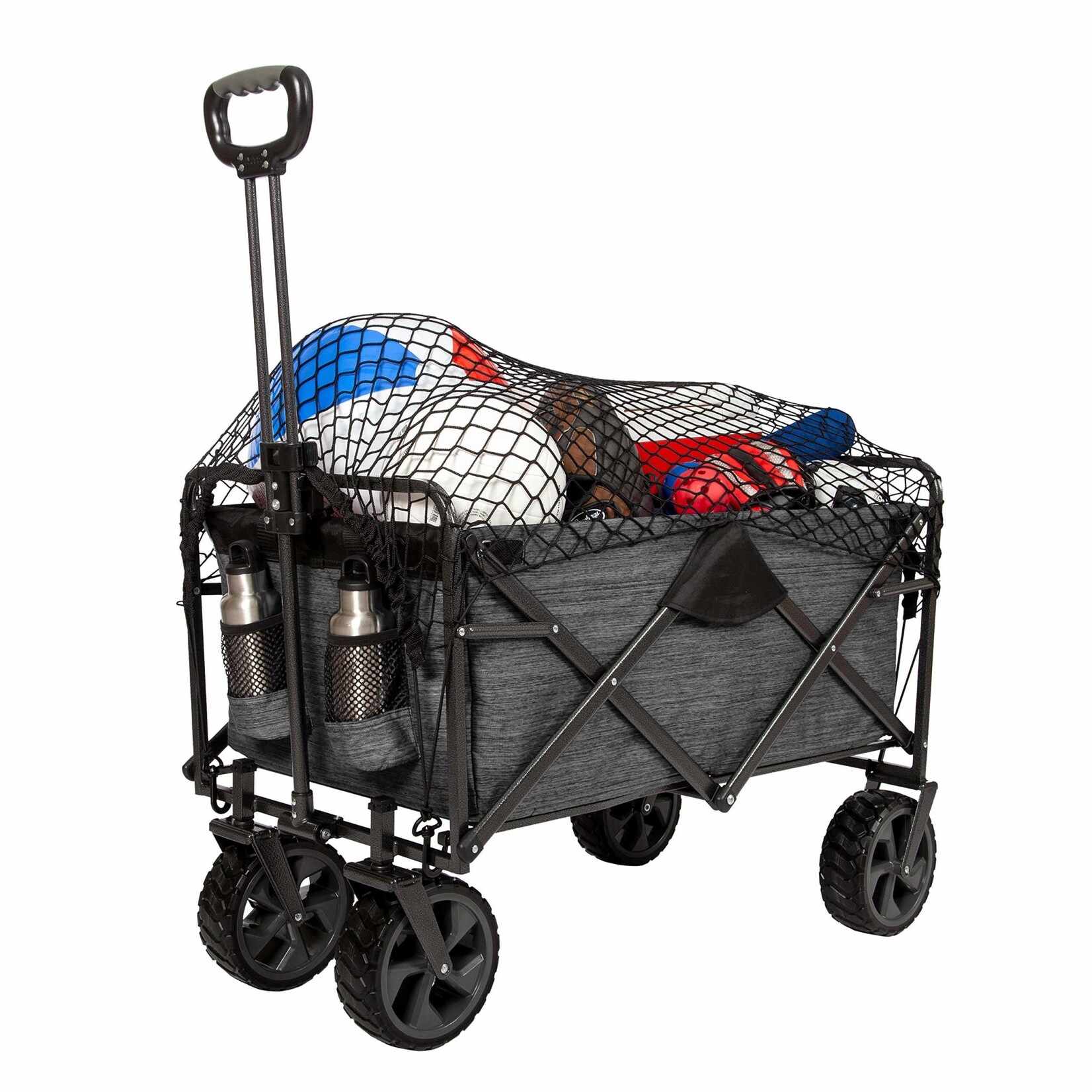 Folding Wagon with Cargo Net