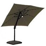 Used - Seasons Sentry - LED Solar Offset Umbrella - 3.35 m (11 ft.)