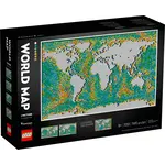 LEGO Art World Map - 11,695 pcs - LEGO