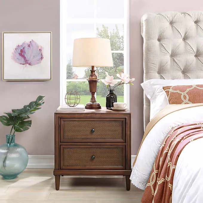 Powered nightstand clearance