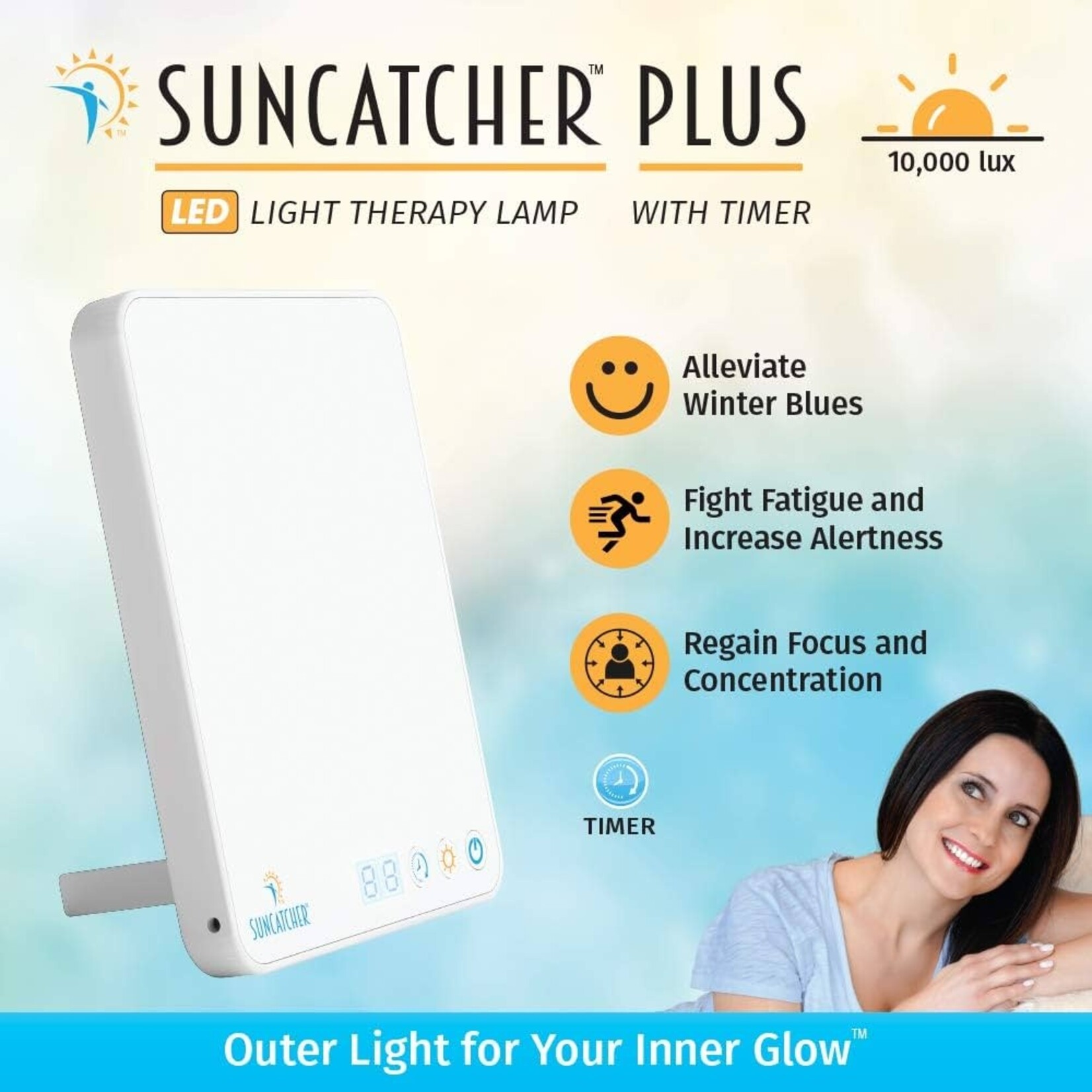 Suncatcher Plus- Light Therapy Lamp