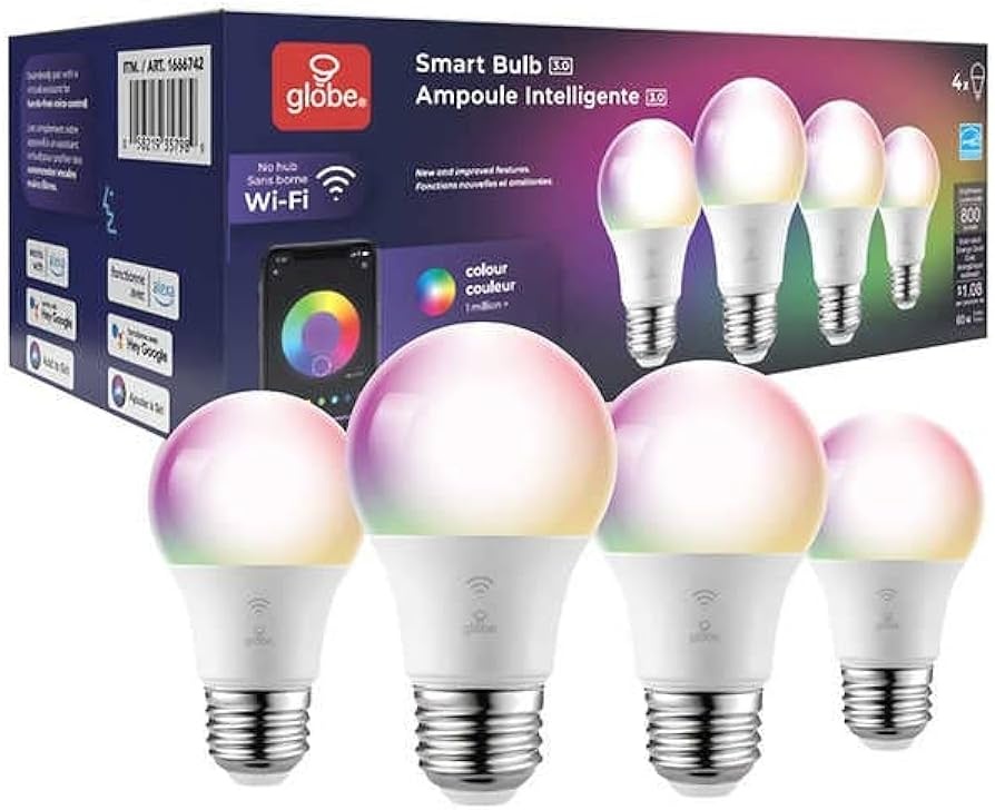 Globe Smart Bulb 4pack Surplus Sam's