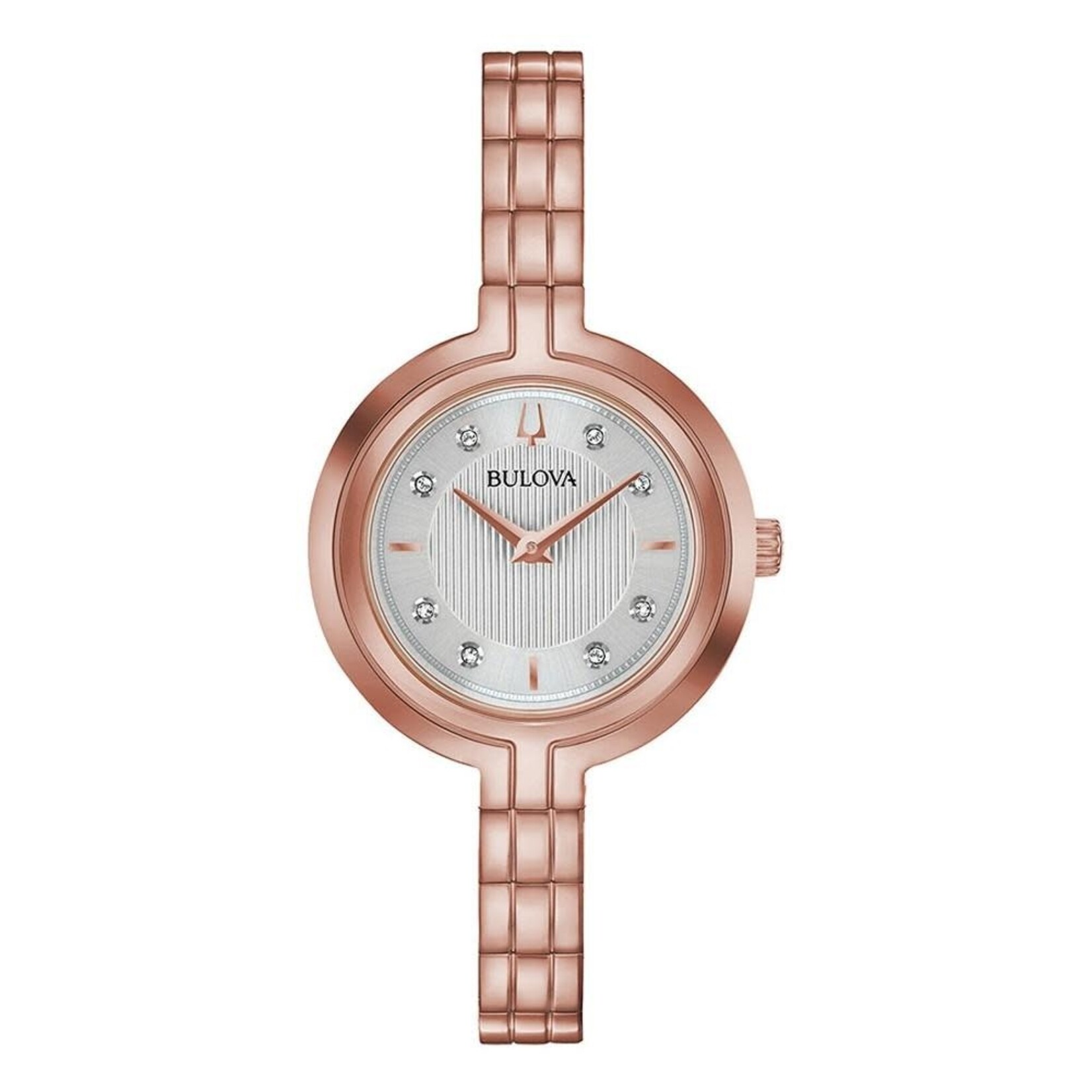 Bulova Rhapsody Silver Dial Ladies’ Watch