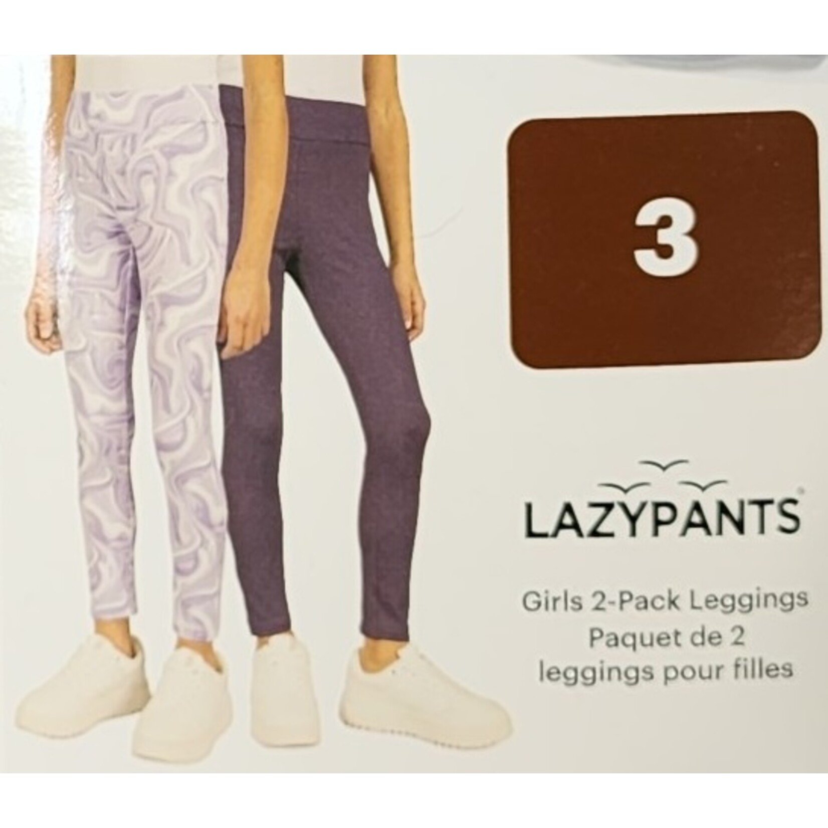 Lazypants - Girls Legging - 2pk 