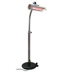 Paramount Stainless Steel Infrared Patio Heater with Telescoping Offset Pole