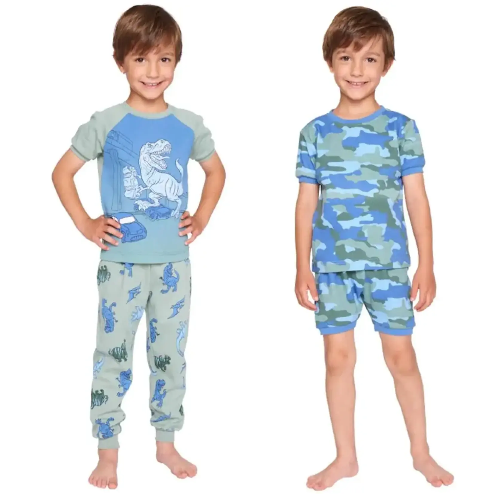 Pekkle - Boys 4pc S/S Pyjama Set -