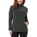32D Heat - Ladies 1/4 snap Pullover - SALE - GREEN SMALL