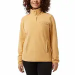 32D Heat - Ladies 1/4 snap Pullover - SALE - YELLOW XLARGE
