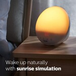 Philips Wake-Up Light Coloured Sunrise Simulation, White