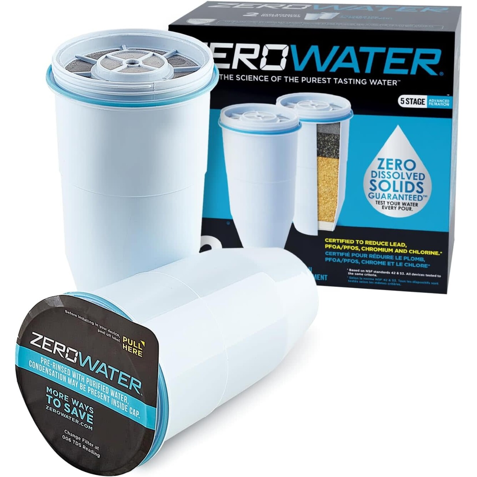 ZeroWater Official Replacement Filter - 3 pk -