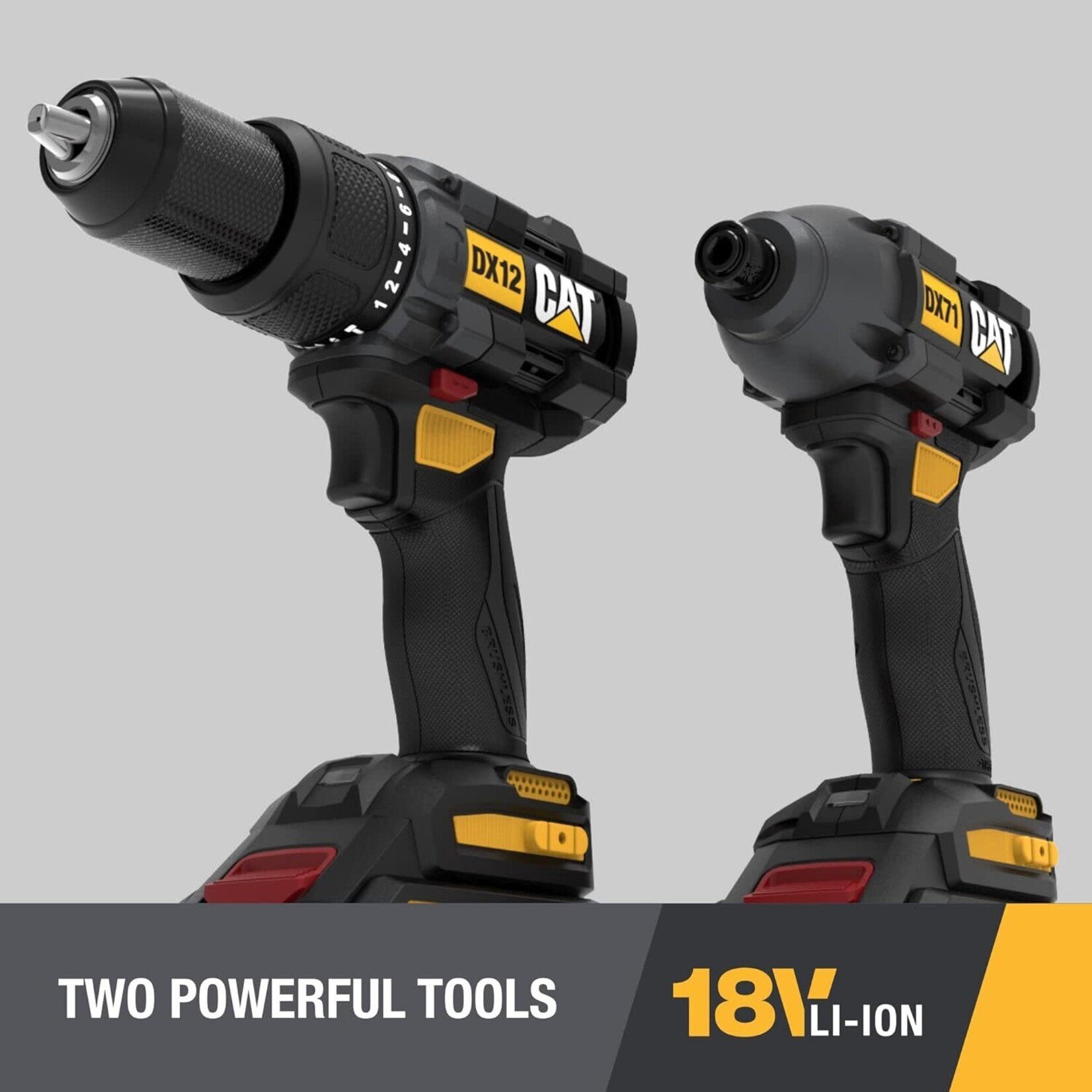 Opened - CAT Drill Hammer & Impact Driver 18V