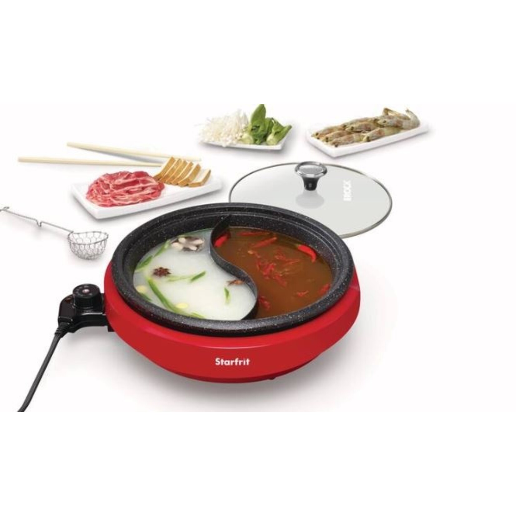 Starfrit The Rock Dual-Sided Electric Hot Pot