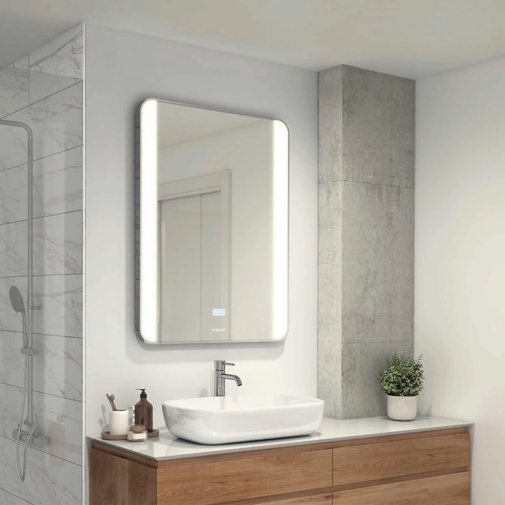Onyx: Antifog led mirror