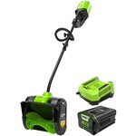 Greenworks PRO 80V 12-Inch Brushless Snow Shovel, 2.0 AH Battery and Charger Included