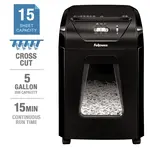 Fellowes Powershred 1500C Cross-cut Shredder