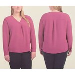 Dalia - Ladies V-Neck Blouse -