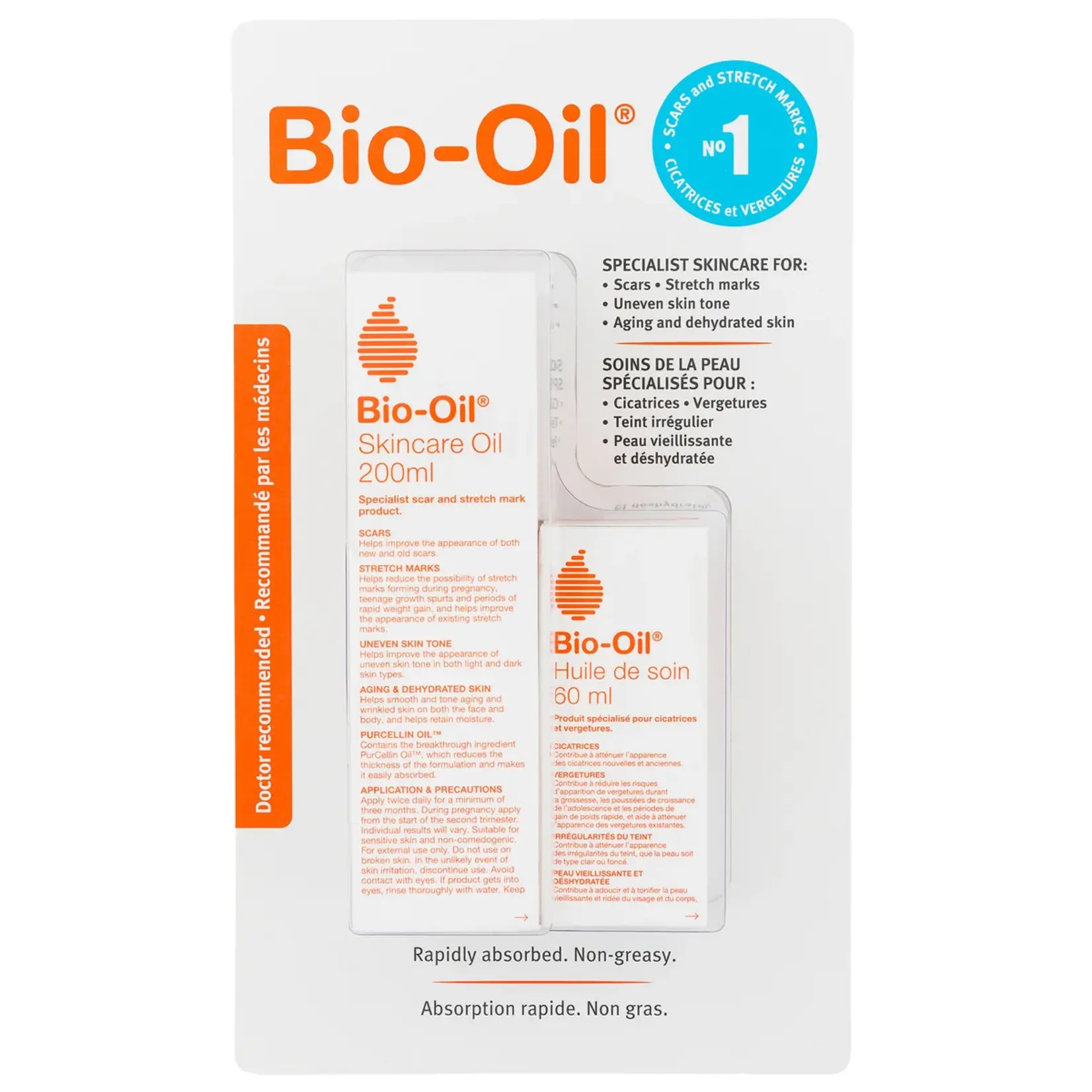 Bio - Oil Skin Care Treatment- 2 Pieces
