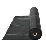 VEVOR VEVOR 13FTx108FT Premium Heavy Duty Weed Barrier Landscape Fabric, 5OZ Woven Geotextile Fabric Under Gravel, High Permeability for Weed Blocker Weed Mat, Driveway Fabric, Weed Control Garden Cloth