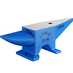 VEVOR VEVOR Single Horn Anvil 66Lbs Cast Steel Anvil Blacksmith for Sale Forge Tools and Equipment Anvil Rugged Round Horn Anvil Blacksmith Jewelers Metalsmith Blacksmith Tool