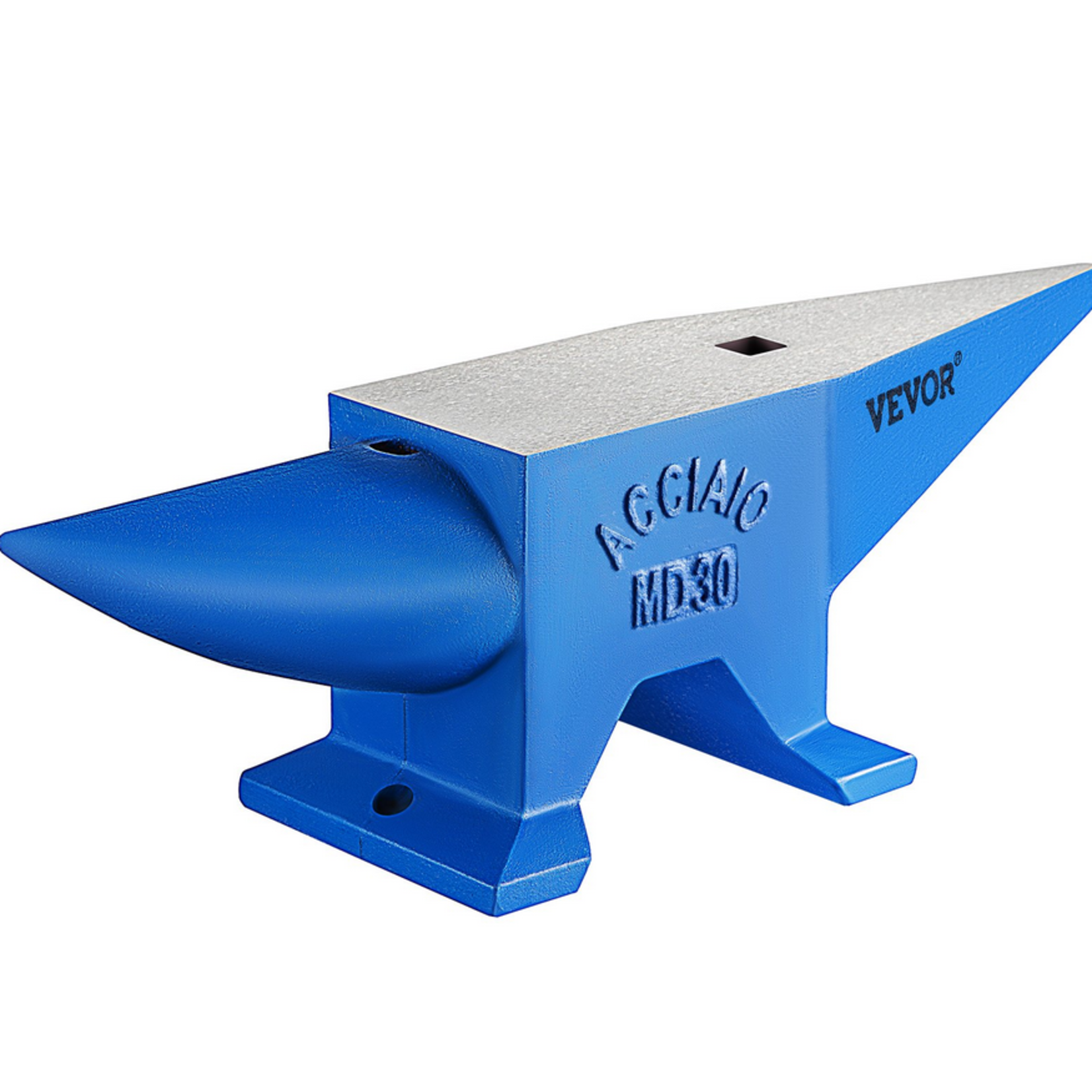 VEVOR VEVOR Single Horn Anvil 66Lbs Cast Steel Anvil Blacksmith for Sale Forge Tools and Equipment Anvil Rugged Round Horn Anvil Blacksmith Jewelers Metalsmith Blacksmith Tool