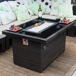 Outland Propane Fire Table - Espresso