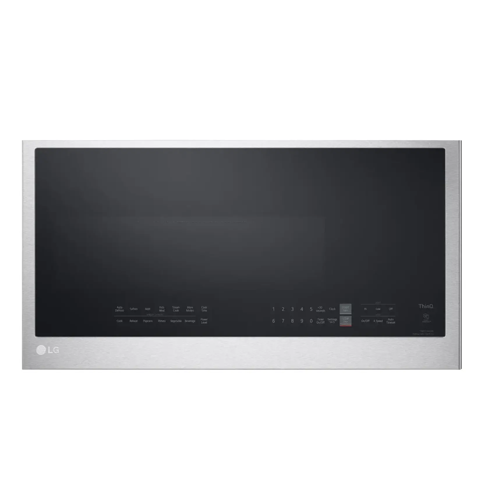 LG 2.0 cu. ft. Smudge Resistant Stainless Steel Over-the-Range Microwave