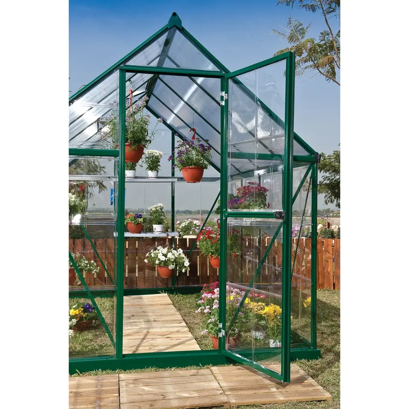 Palram Build & Grow 6 ft. x 8 ft. Hybrid Greenhouse