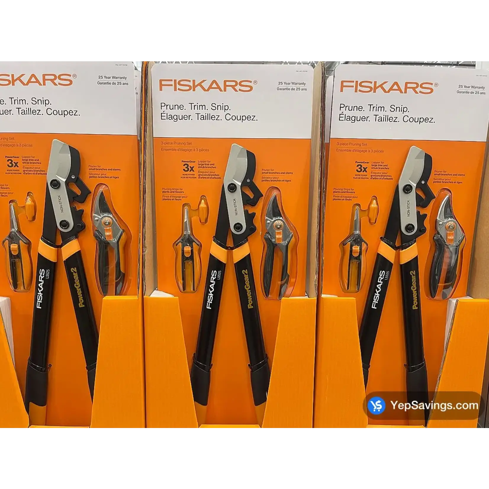Fiskars Pruner Set 3