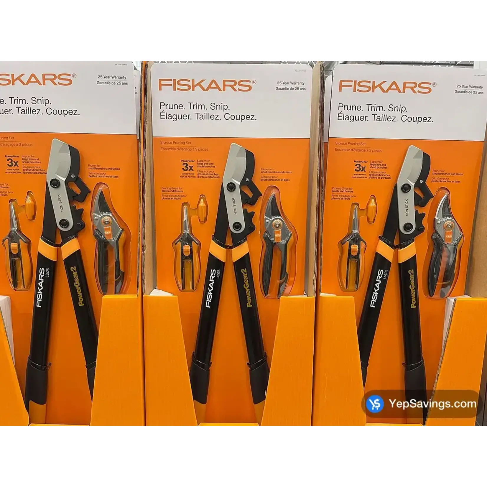 Fiskars Pruner Set 3