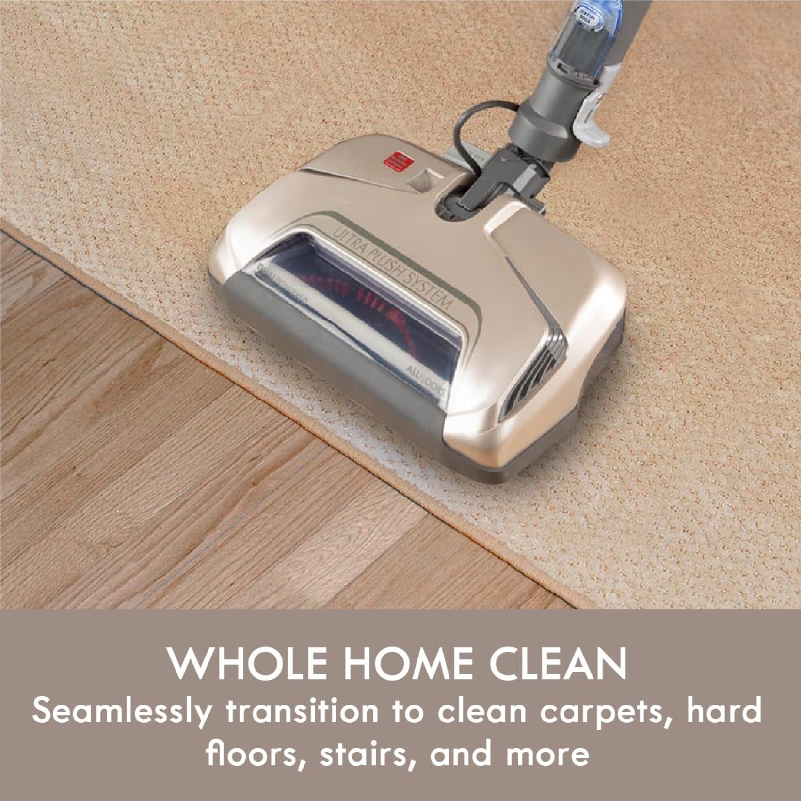 VEVOR Kenmore Elite 81714 Pet Friendly Canister Vacuum with Ultra Plush Nozzle - Gray