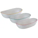 Certified Rectangular Serving Bowls, 3-pieces