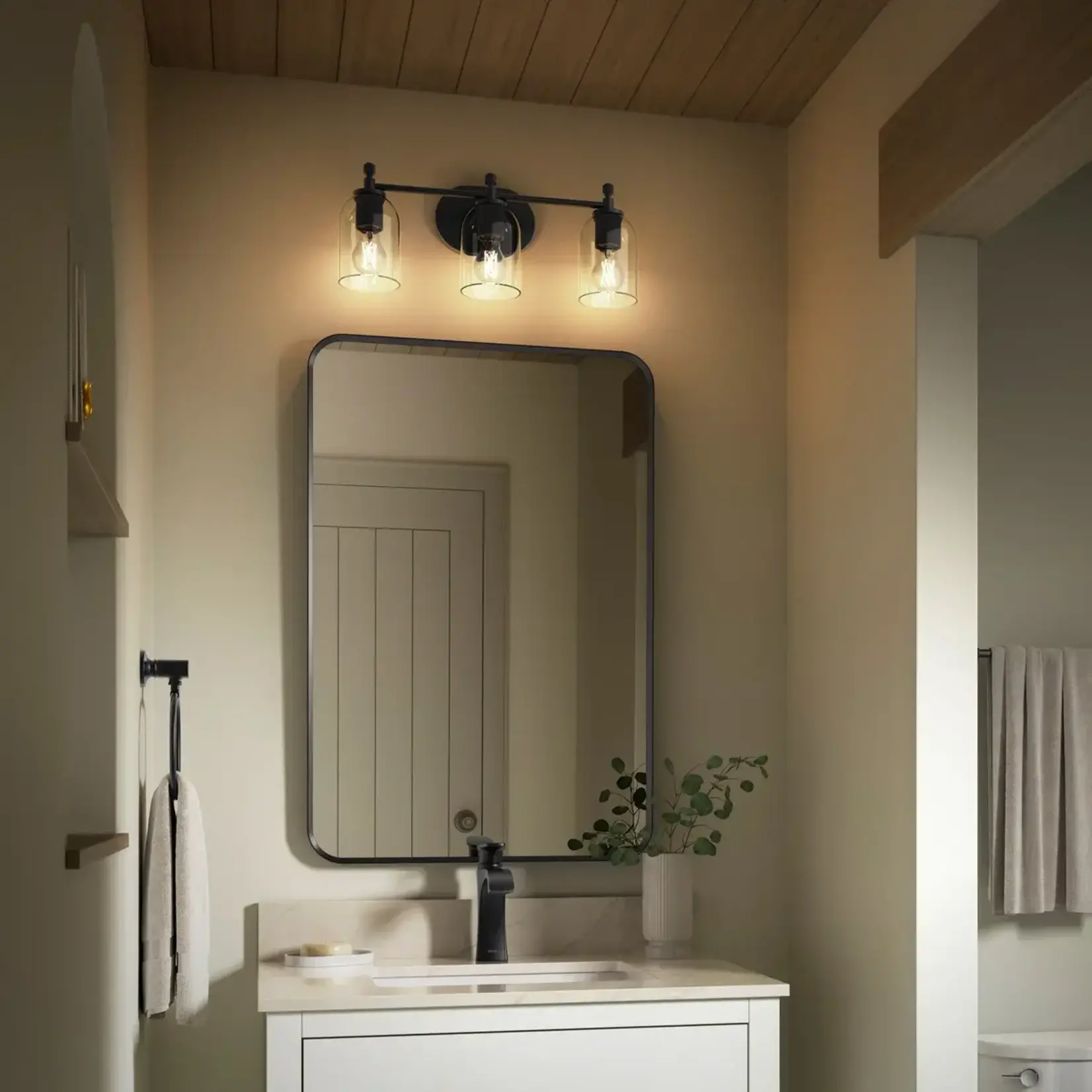 Kohler Orime Three-Light Wall Sconce