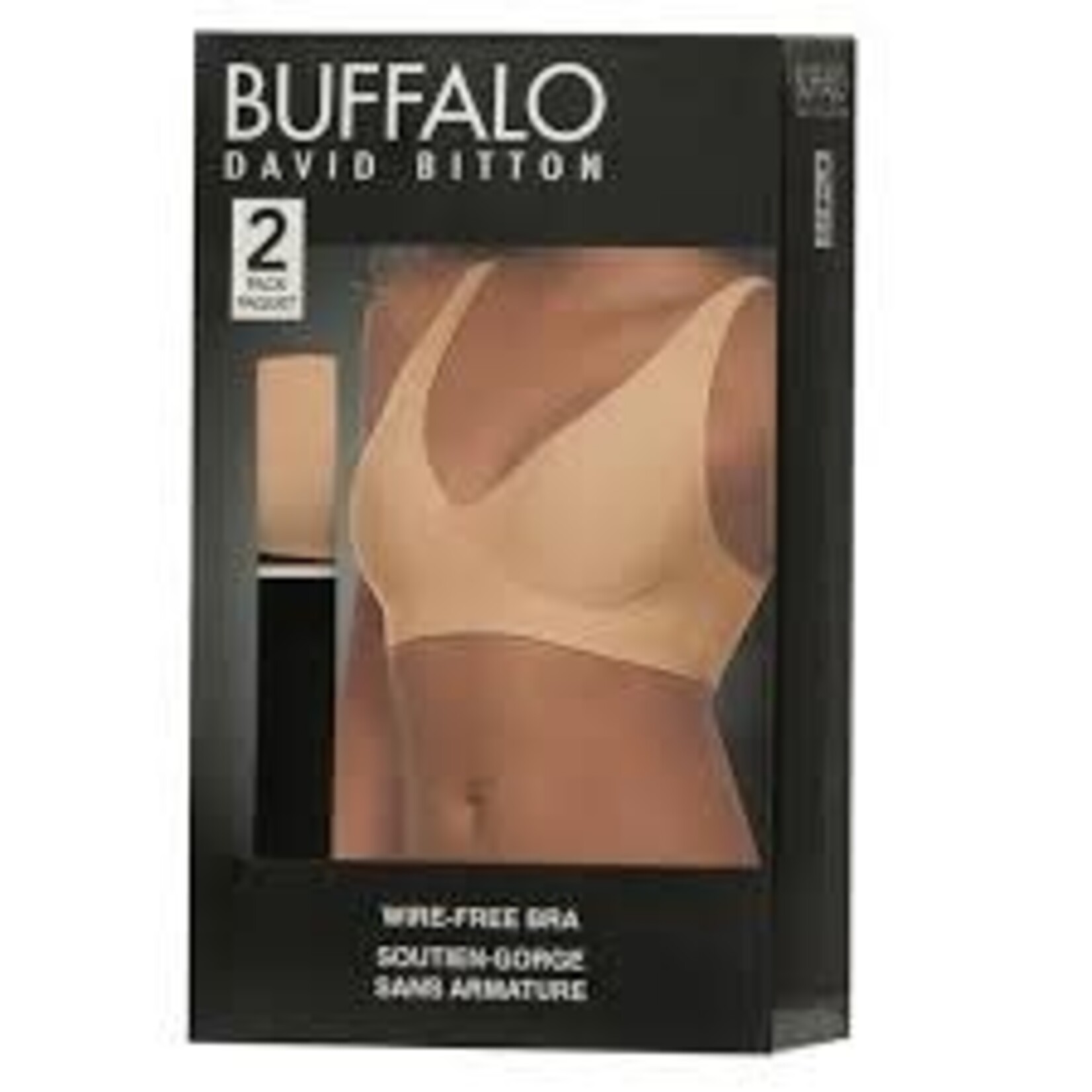 Buffalo - Ladies Wire - Free Bra - 2pk -