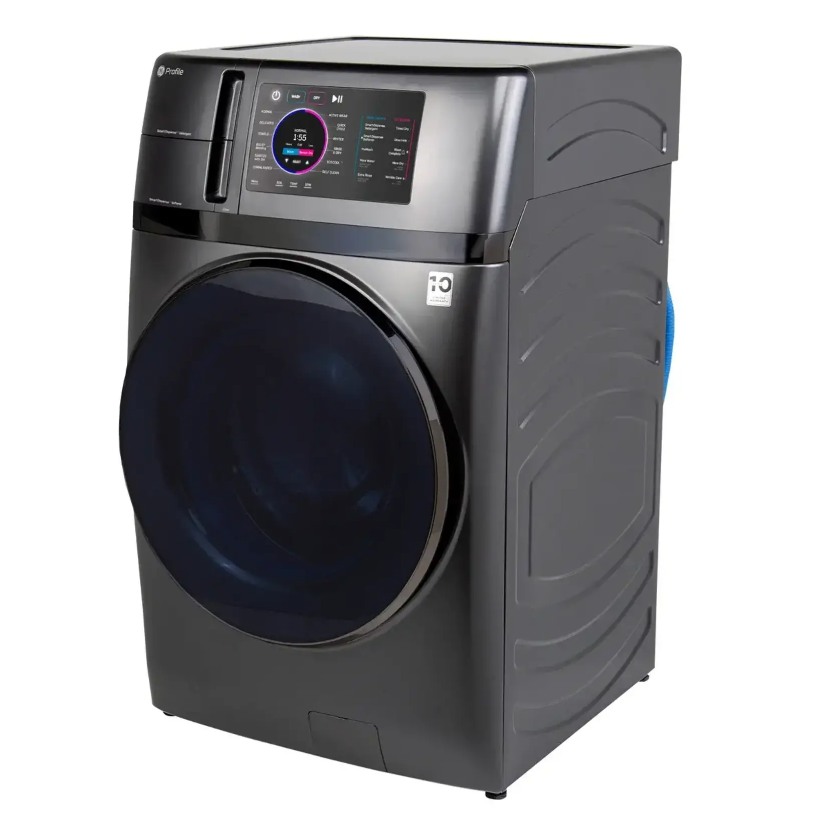 GE Profile 28 in. 5.5 cu. ft. IEC UltraFast All in One combo Washer/Dryer