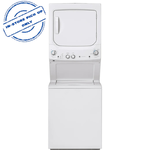 GE 27 in. Electric White 4.4 cu. ft. Washer, 5.9 cu. ft. Dryer Laundry Centre