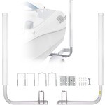 VEVOR VEVOR Boat Trailer Guide, 43” Adjustable Design Trailer Guide Poles, 2PCS Rustproof Galvanized Steel Trailer Guide ons, Trailer Guides with PVC Pipes, for Ski Boat, Fishing Boat or Sailboat Trailer