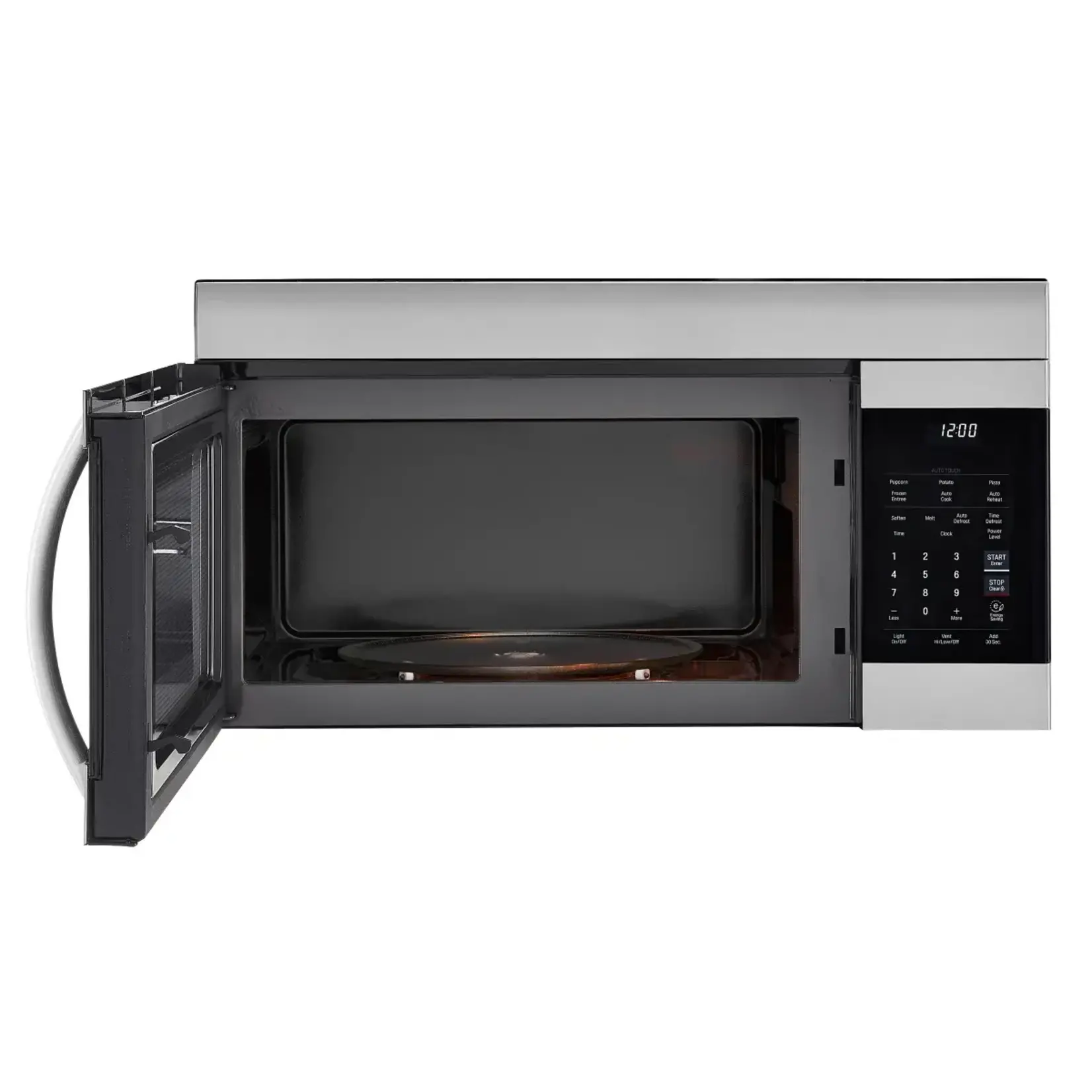 LG 1.7 cu. ft. Stainless-steel Over-the-range Microwave with EasyClean Interior