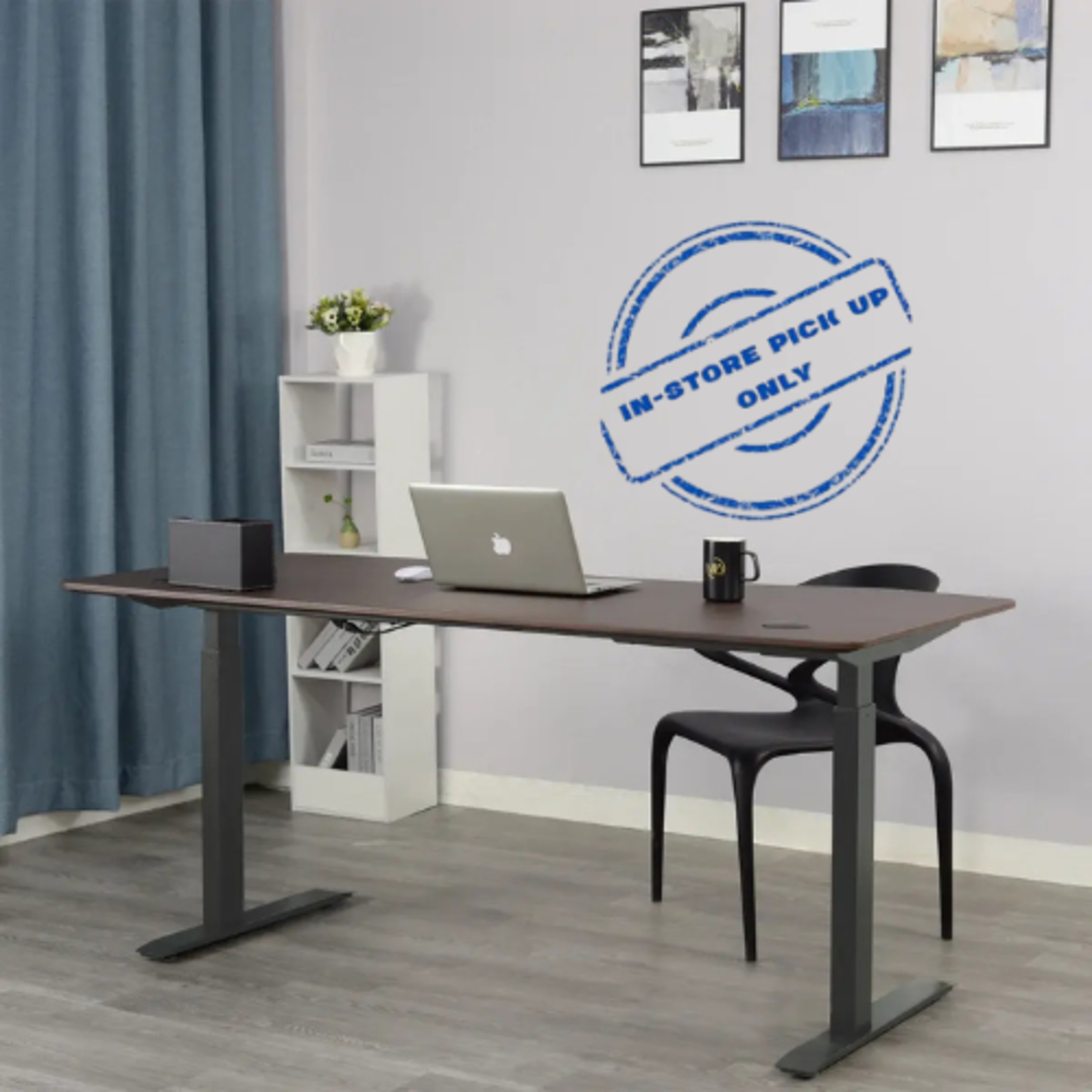 Motionwise Height Adjustable Standing Desk 152.4 cm x 76.2 cm