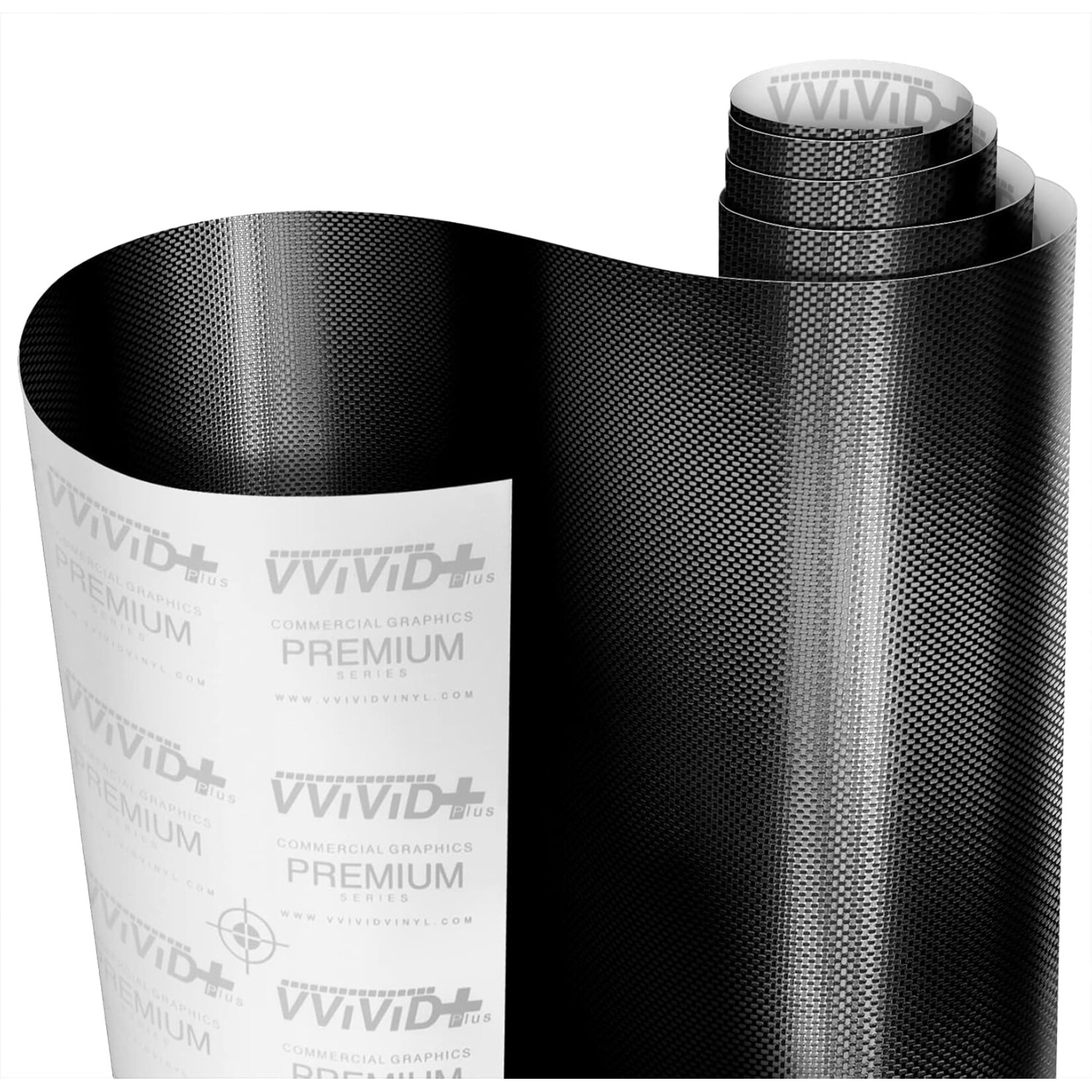 Black CARBON Fiber Vynil 6 ft tall