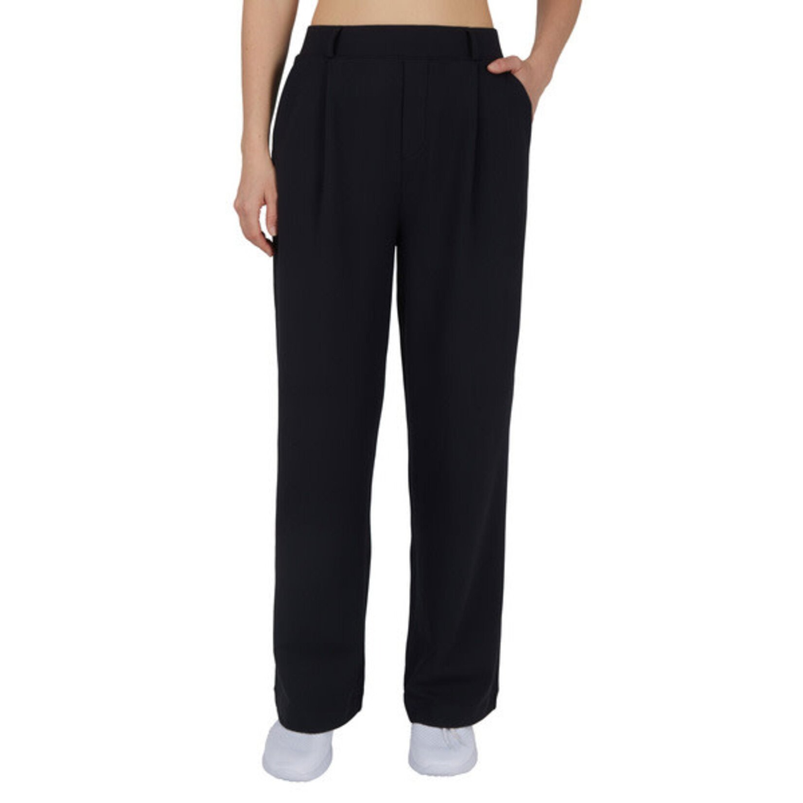 Reflex - Ladies Knit Pleated Trouser Pant -