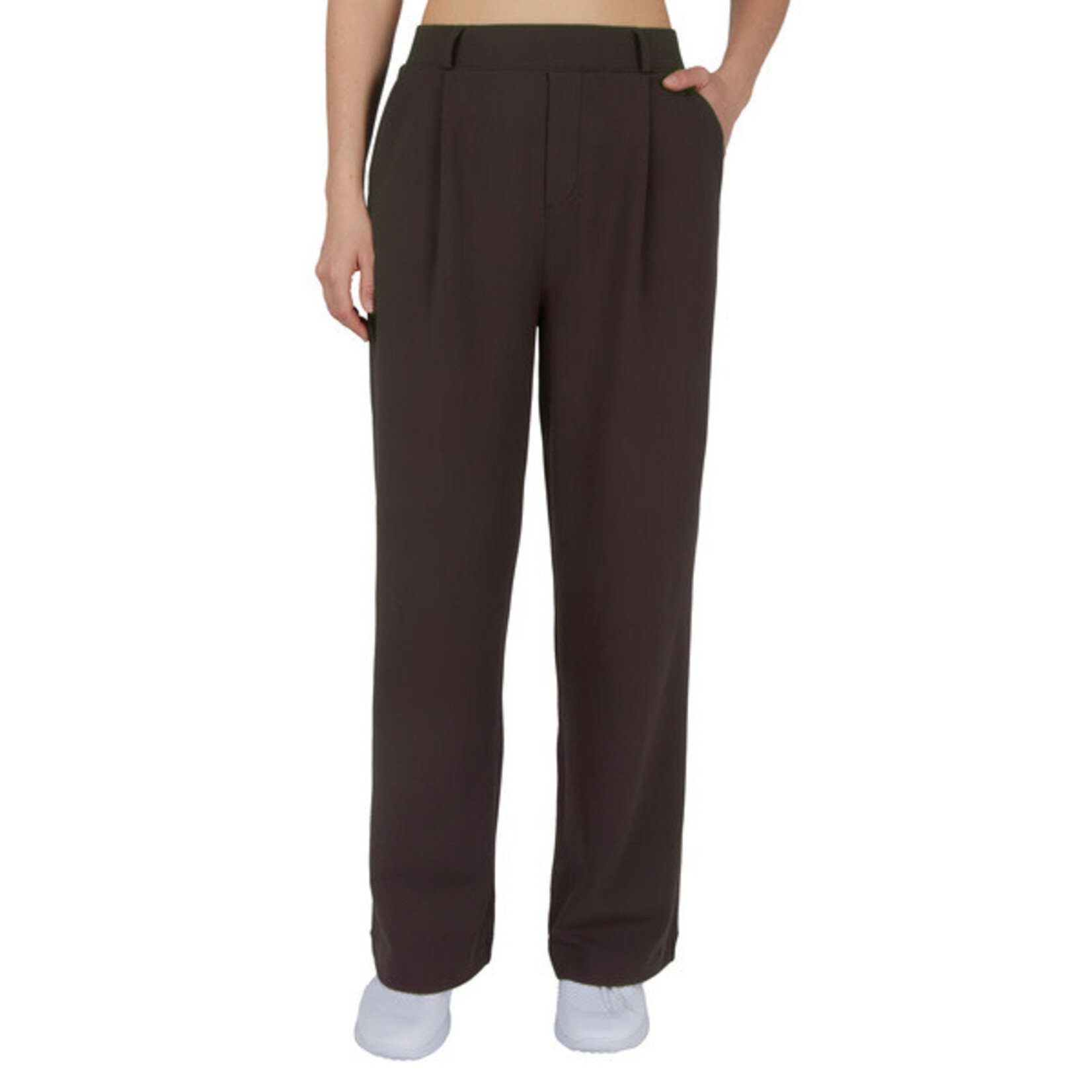 Reflex - Ladies Knit Pleated Trouser Pant -