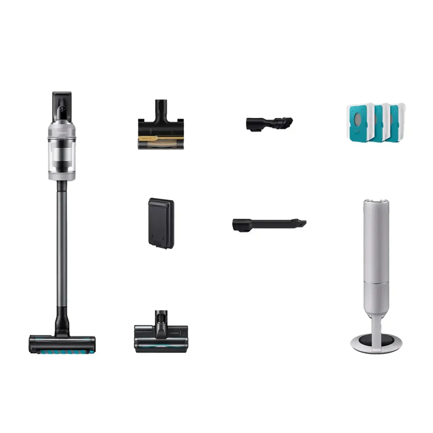 Samsung Bespoke Jet AI Lite Vacuum with Auto-Empty Clean and Charging Station