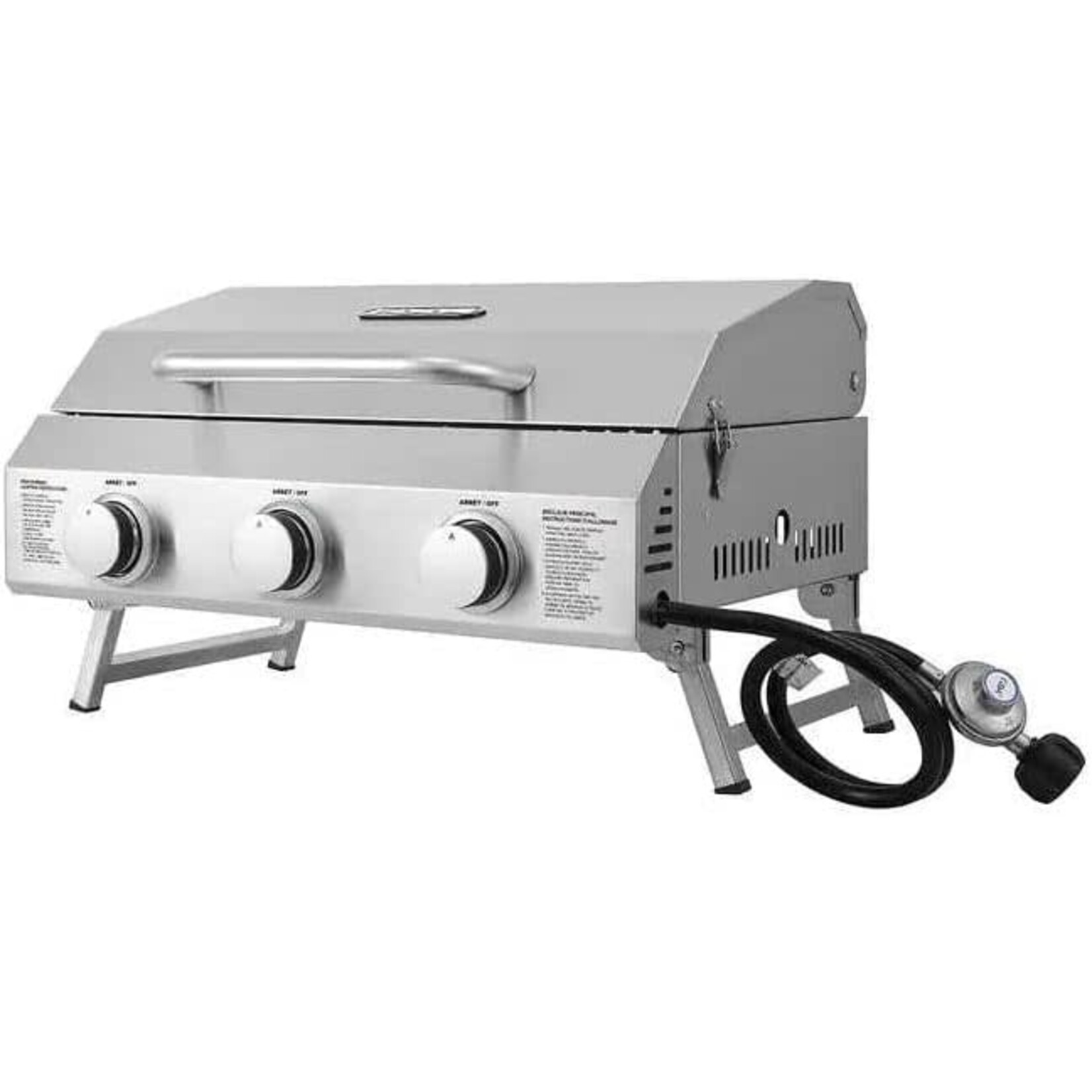 NXR 3 Burner 24,000 BTU Portable Propane Grill
