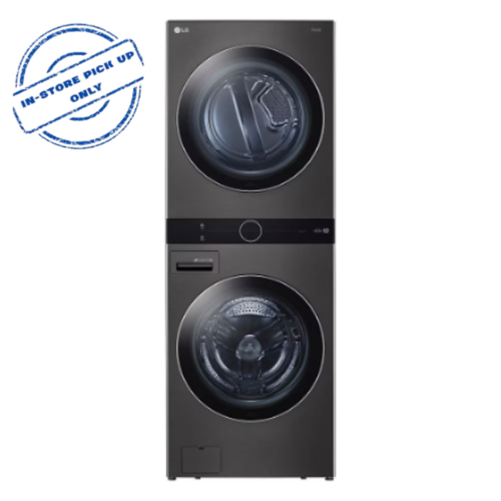 LG Single Unit Front Load WashTower with 5.2 cu ft. Steam Washer and 7.4 cu ft. Electric Steam Dryer