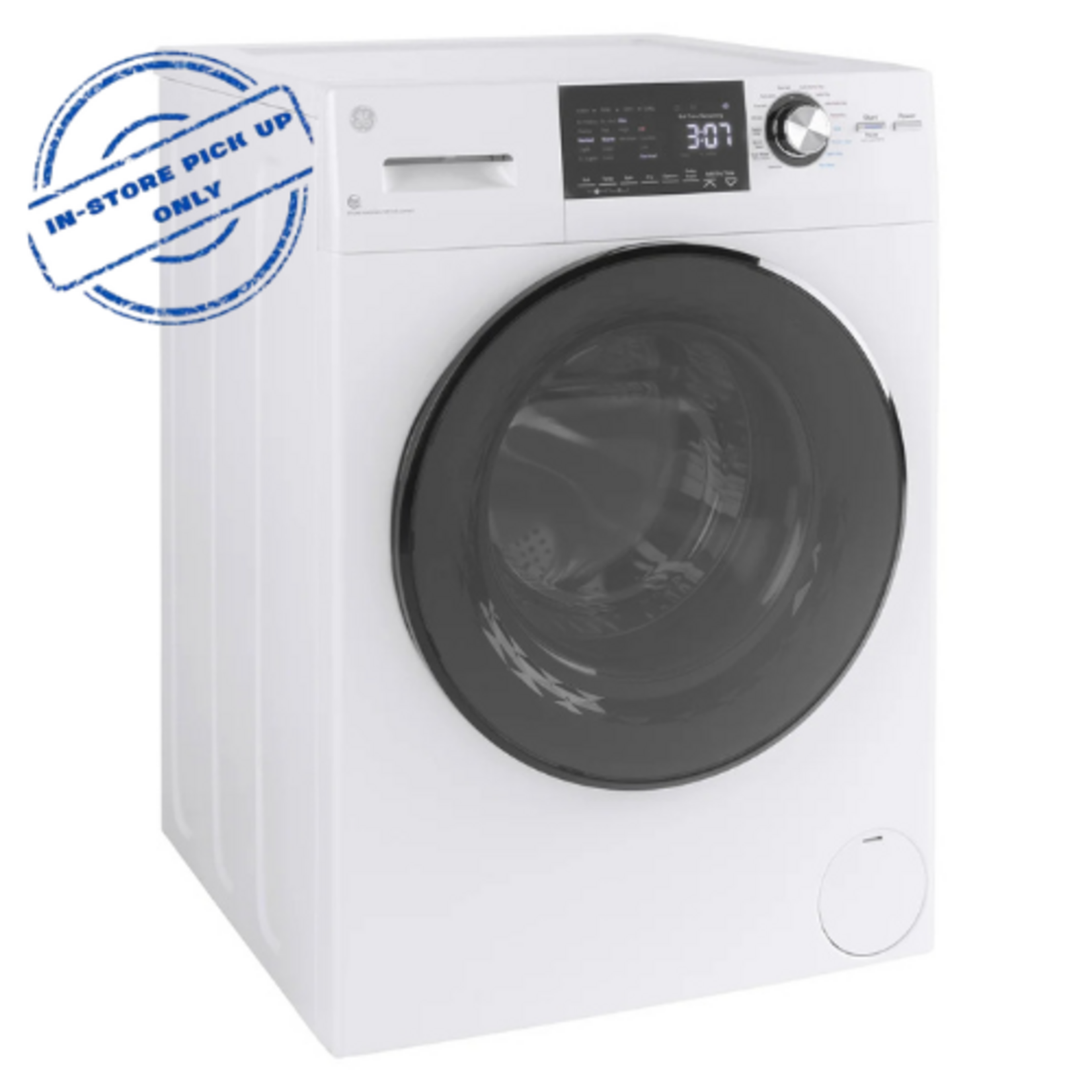 GE 2.4 cu. ft. High-Efficiency Ventless ELECTRIC All-in-One Washer Dryer