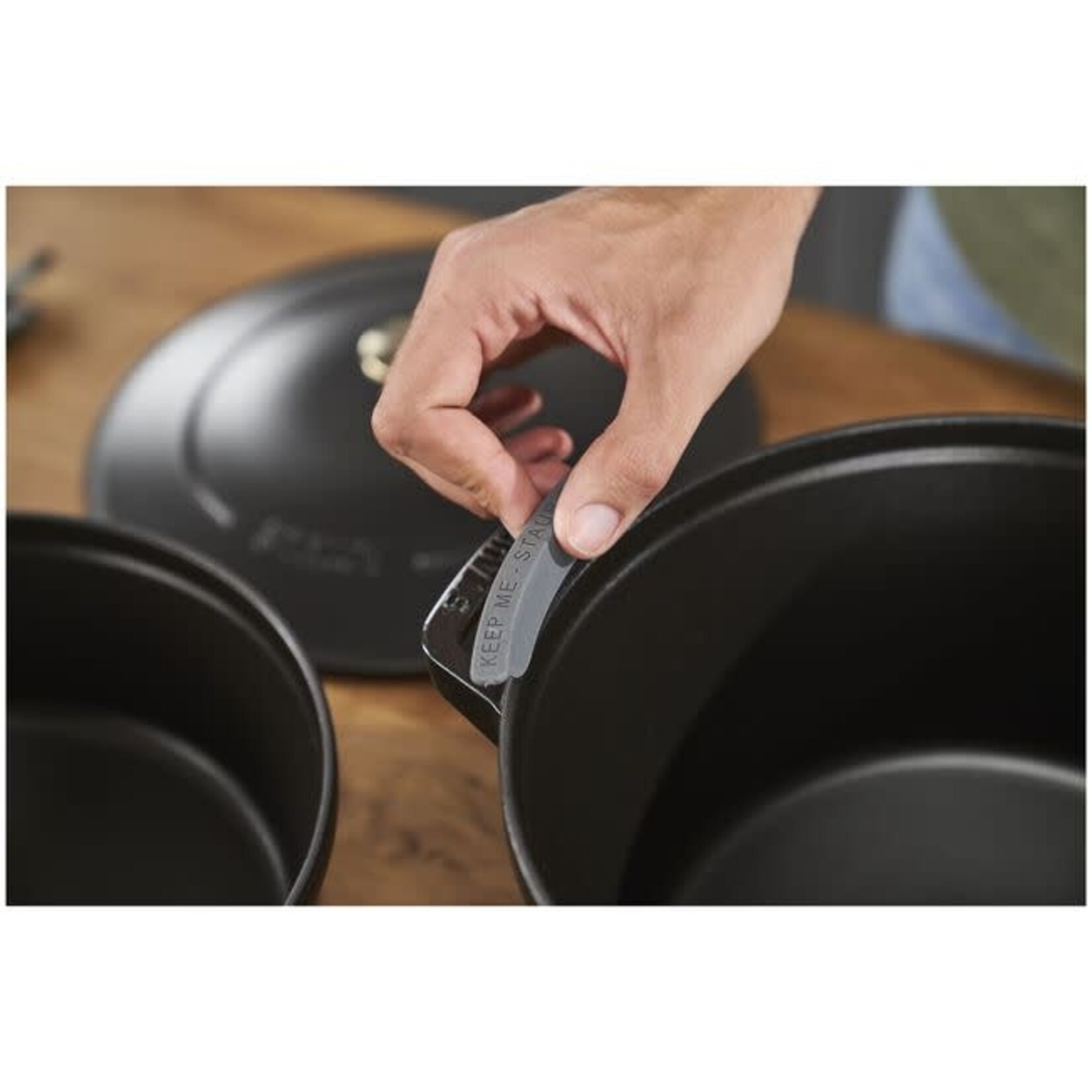 Staub - Stackable Set fry/Grill Pan