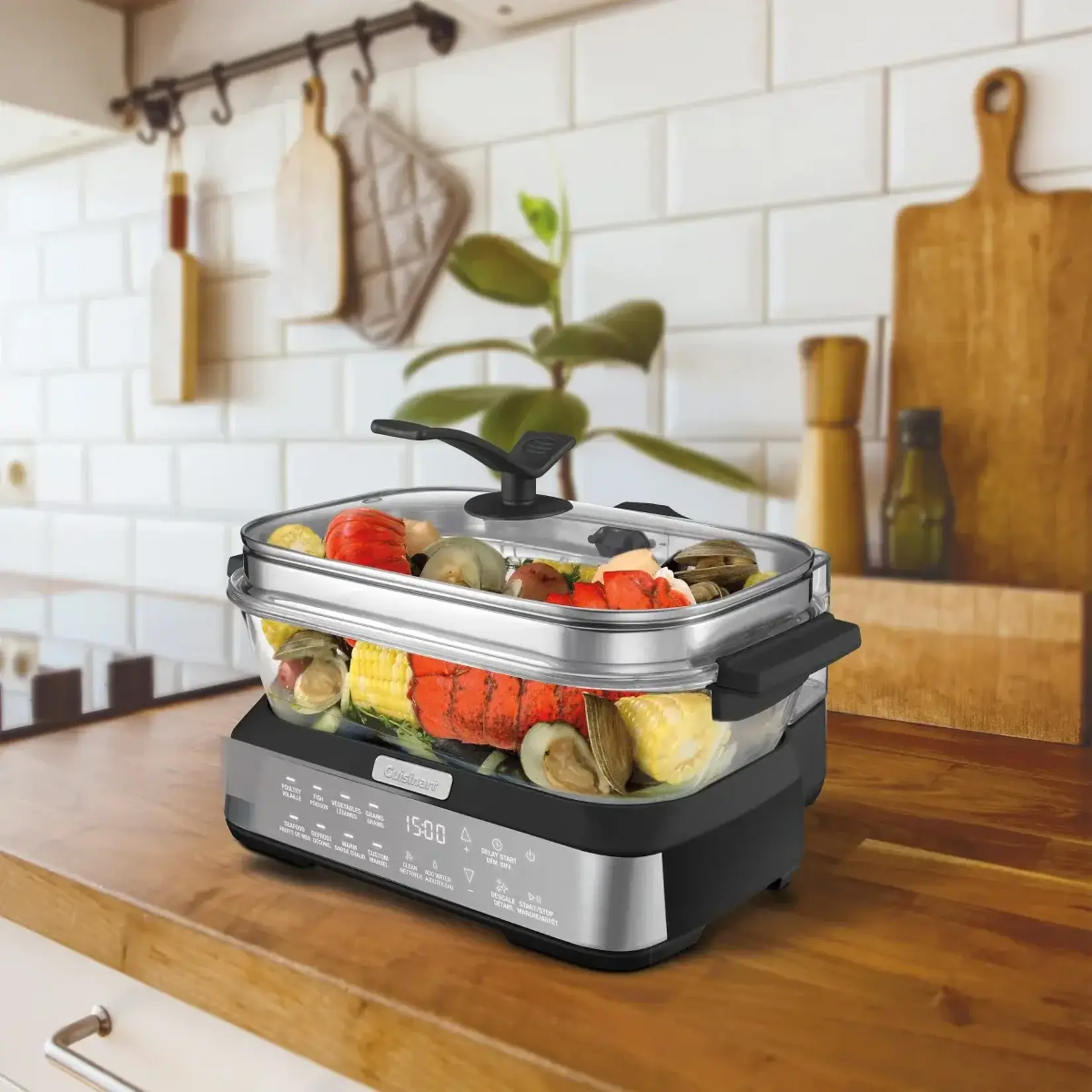 Cuisinart Cook Fresh 6 L (6.34 qt.) Digital Steamer