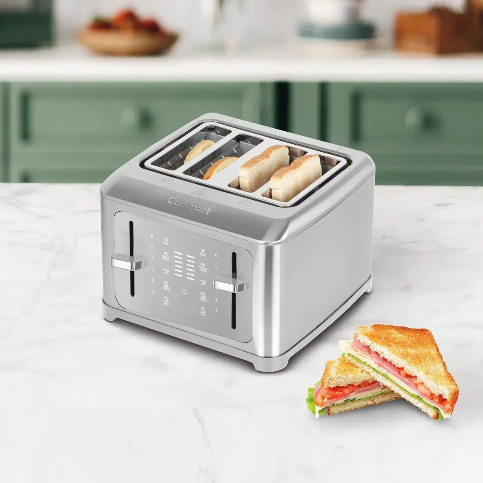 Cuisinart - Touch Screen 4 Slice Toaster