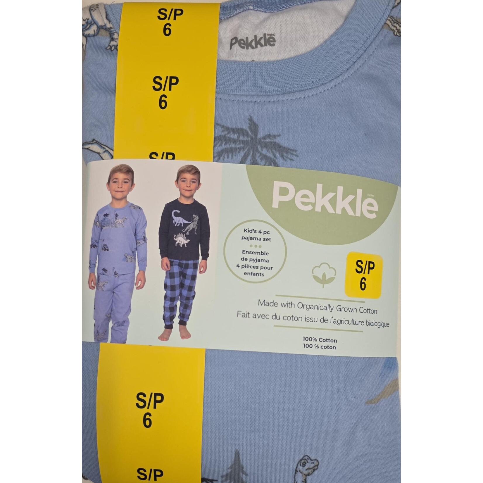 Pekkle - Kids 4pc L/S Organic Pyjama Set -